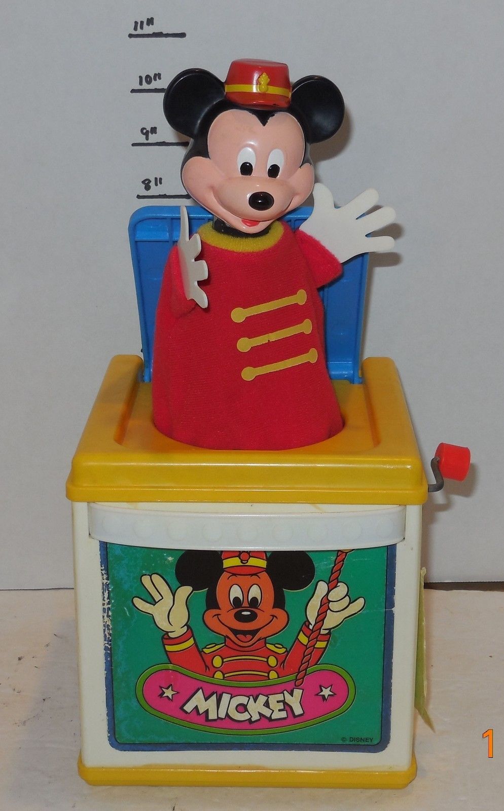 mattel mickey mouse jack in the box