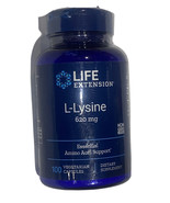 Life Extension L-Lysine 620 mg Essential Amino Acid Supplement - 100 Cap... - $14.99