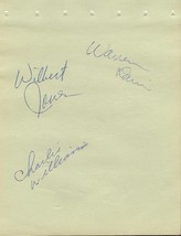 Bob Milliken Buzz Nitschke Fred Koenig Wayne Dees + 10 Signed Vintage Album Page image 2