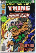 Marvel Two In One #59 ORIGINAL Vintage 1979 Marvel Comics The Thing Human Torch image 1