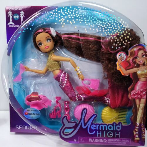 Mermaid High Searra Deluxe Mermaid Doll & Accessories with Removable Tail Doll