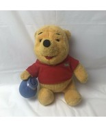 Vintage 1994 Disney Winnie The Pooh With Honey Pot Plush Mattel - $19.79