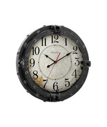 Bulova C4823 Navigator Wall Clock, 18, Brown Weathered Finish - $68.02