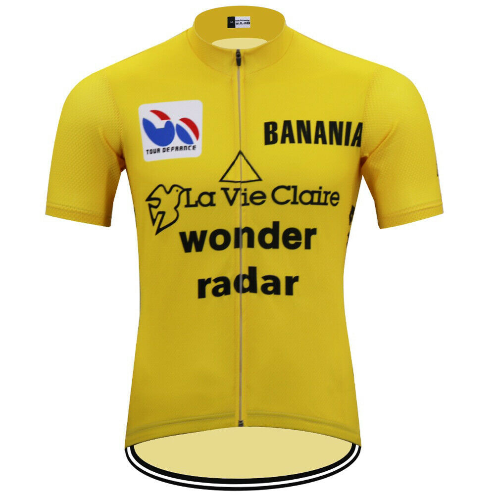 La Vie Claire Wonder Radar Retro Cycling Jersey
