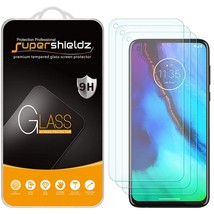 (3 pack) for motorola moto g stylus tempered glass screen protector, ant... - $14.99
