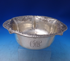 Intaglio by Reed and Barton Sterling Silver Fruit Bowl Floral Beaded 291 (#7155) - $701.91