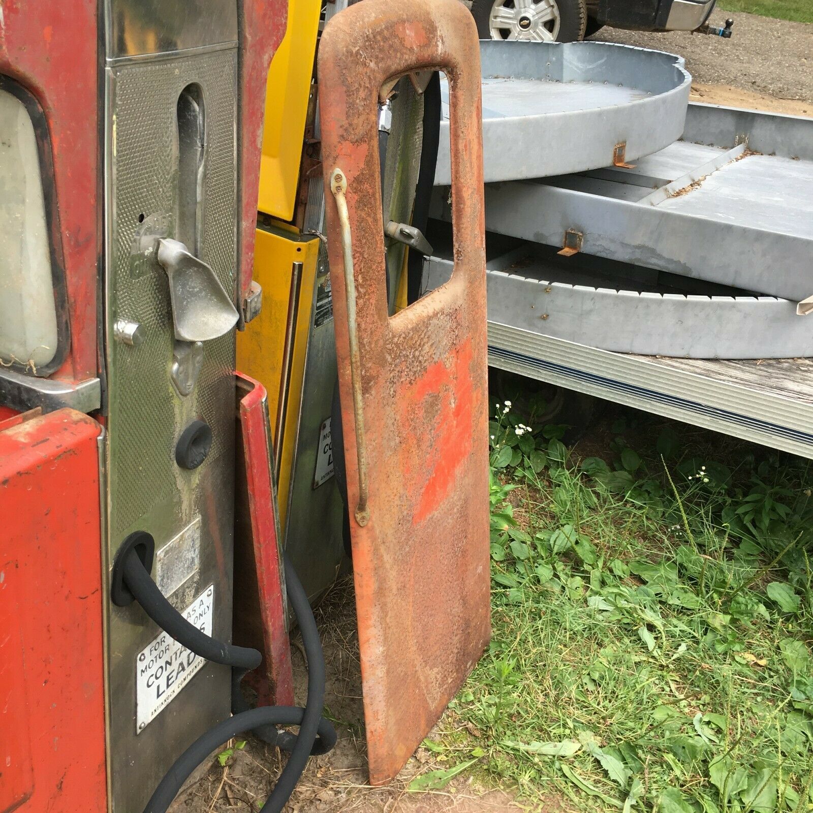 ORIGINAL WAYNE MS 80 GAS PUMP DOOR / ORIGINAL GAS PUMP DOORS / GAS PUMP