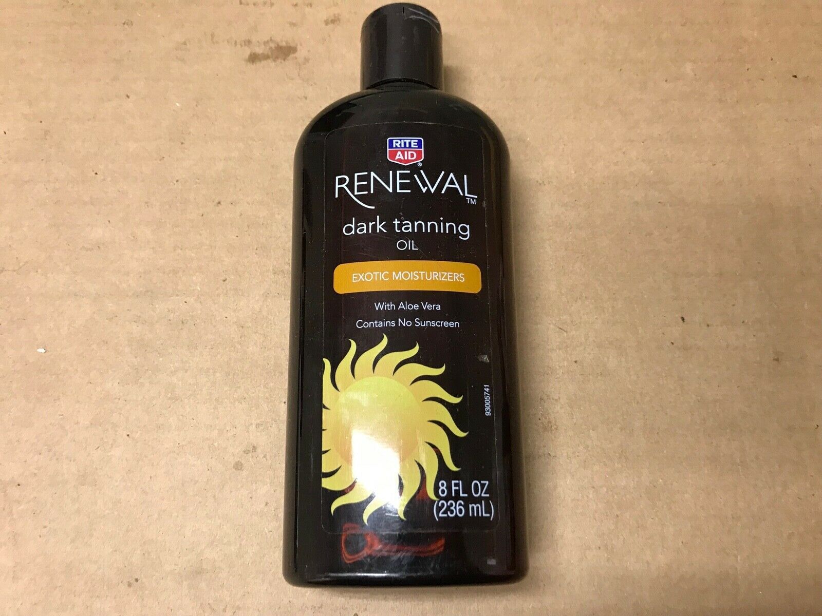 Rite Aid Dark Tanning Oil Exotic Moisturizing/ Aloe Vera 8 FL OZ