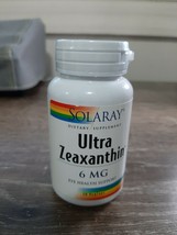 Ultra Zeaxanthin 30 Caps 6 mg by Solaray. Eye Health Support. New - $19.75