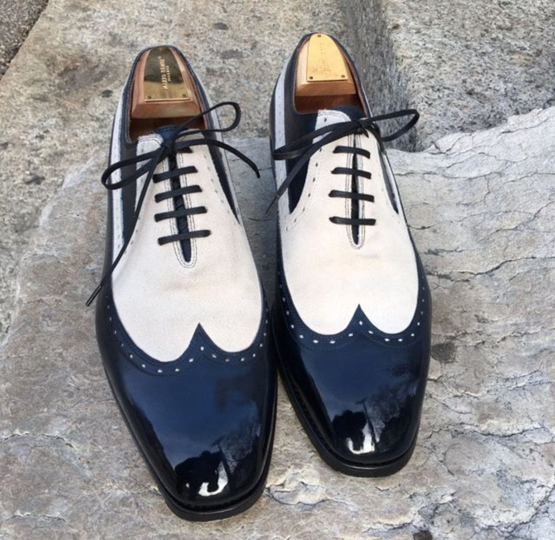 wing tip men shoes