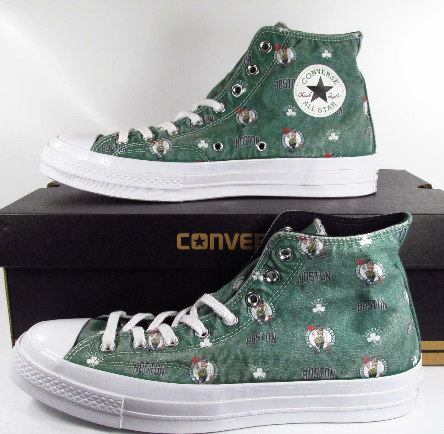 Converse Boston Celtics Chuck Taylor 70s Sublimated Logos 161163C 10.5 ...