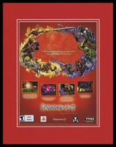 Summoner 2 2002 PS2 Framed 11x14 ORIGINAL Advertisement