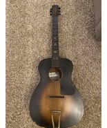 1930&#39;s SUPERTONE PARLOR GUITAR AS IS For Restoration - $395.99