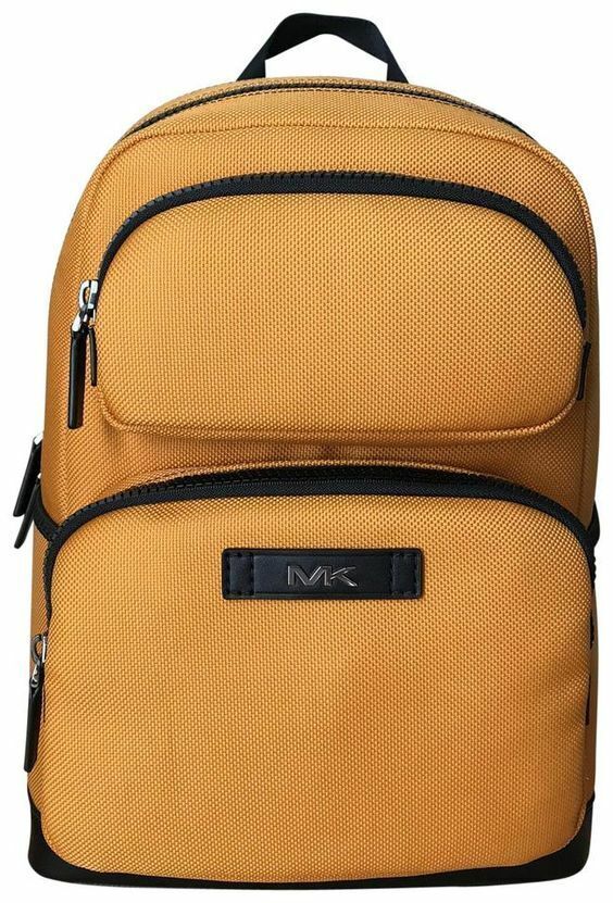 Michael Kors Kent Sport Utility Large Yellow Gold Backpack 37U1LKSC50 $448 MSRP