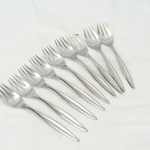 Rogers 1847 Symmetry Salad Forks 6.25&quot; Lot of 9 - $39.19