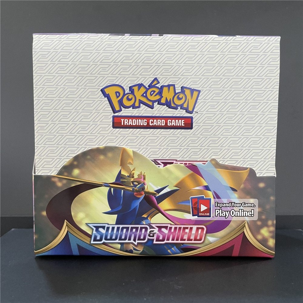 324Pcs Pokemon Cards Sun & Moon Sword & Shield Gx Mega Vmax Trading-Sword Shield