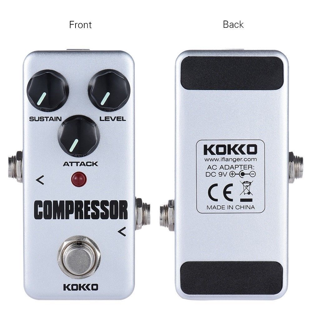 KOKKO FCP2 Mini Compressor Pedal Portable Guitar Effect Pedal