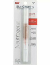 Neutrogena SkinClearing Blemish Concealer, Deep 20, 0.05 oz - $11.67