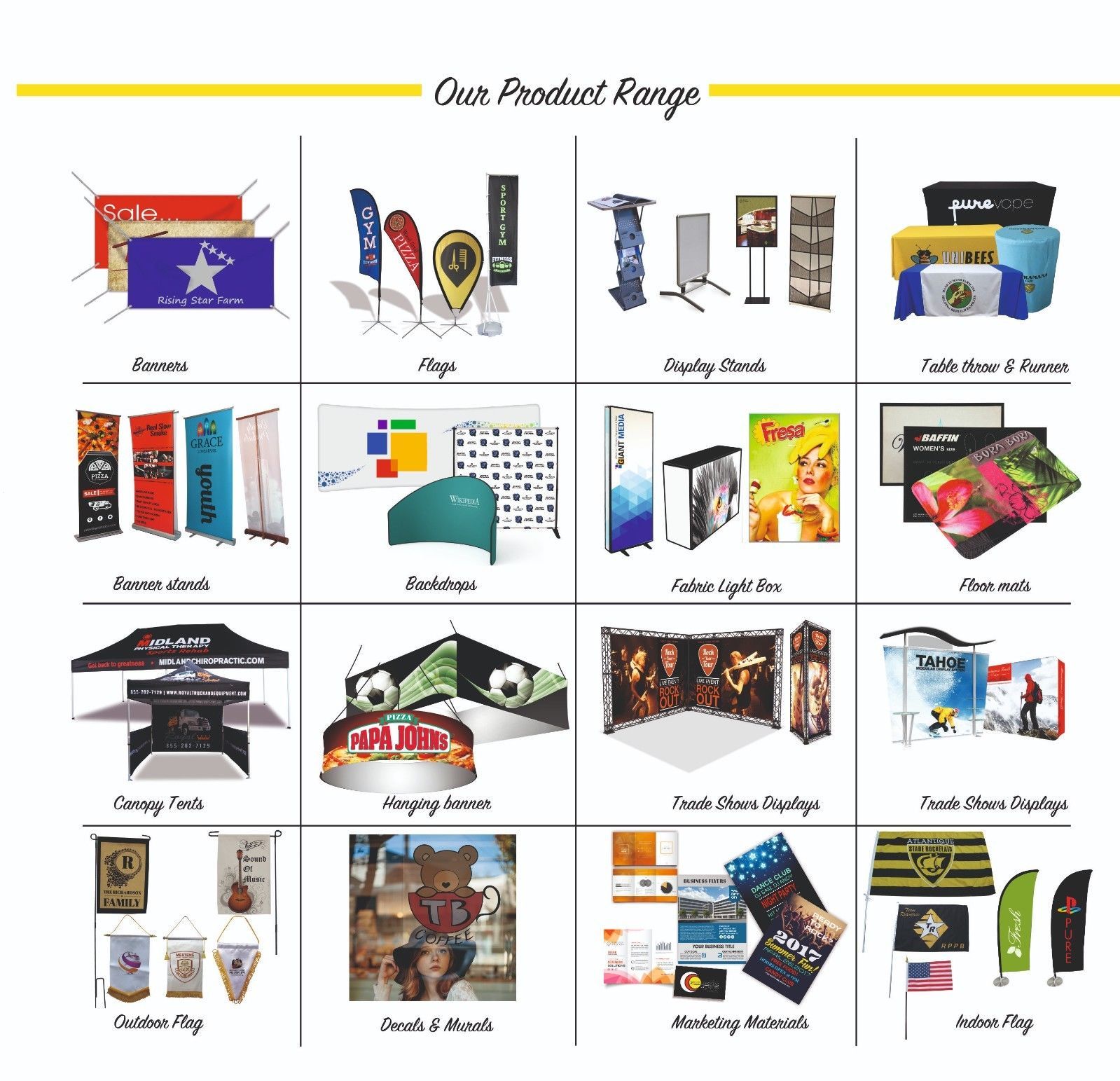 18 X 3 Custom Banner 16oz Vinyl Flex And 50 Similar Items