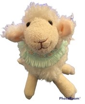 Mary Meyer Easter 9" FabFuzz Sage Sheep Lamb Plush Stuffed Animal Lovey White - $20.57