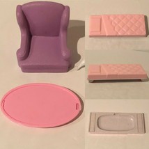 Mattel Barbie Pretty House 1996 Doll House Choice of Replacement Parts Furniture - $14.99