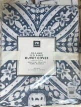 Pottery Barn Teen Izzi Rings Duvet Cover Set Blue Queen 2 Standard Shams... - $158.00