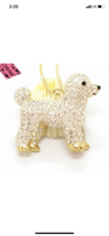 Poodle Gem Necklace New in Package.  - $15.00