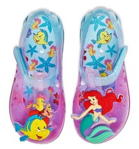 Petit Sirène Ariel Gelée Sandales W/ en Option Soleil Taille 7 8 9 11 Ou 12 Nwt - $16.32