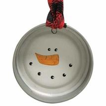 Snowman Face Jar Lid Ornament - $22.35