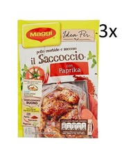 3x Maggi IL saccoccio con Peppers spices and aromatic herbs Powder 34g - $18.30