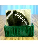 Sports Drink Coasters, Plastic Canvas, Handmade, Bunko Party, Beer Coasters - $18.00