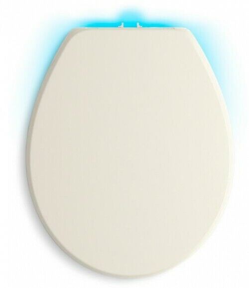 KOHLER Toilet Seat 16.75 in. Classic Round Closed Front Plastic Biscuit