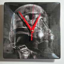 Star Wars Empire Villain Death Trooper 8" Wall mount Clock NEW  image 1