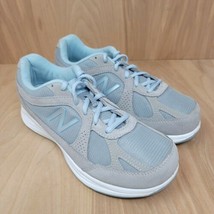 New Balance Women&#39;s Walking Shoes WW877SB Size 7 D Blue/Gray - $42.39