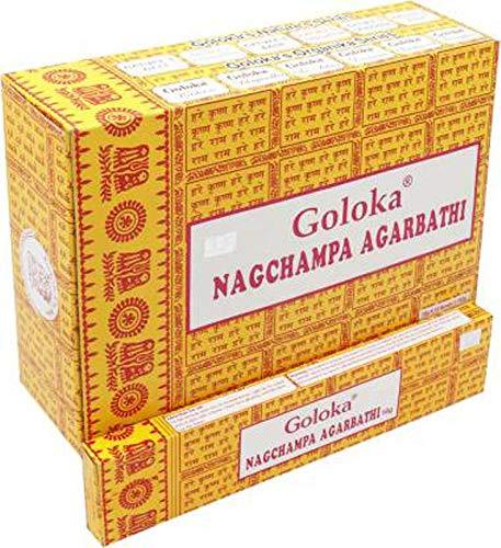 Primary image for ABN Fashion Goloka Nag Champa Sticks Incense Natural Fragrance Hand Rolled India