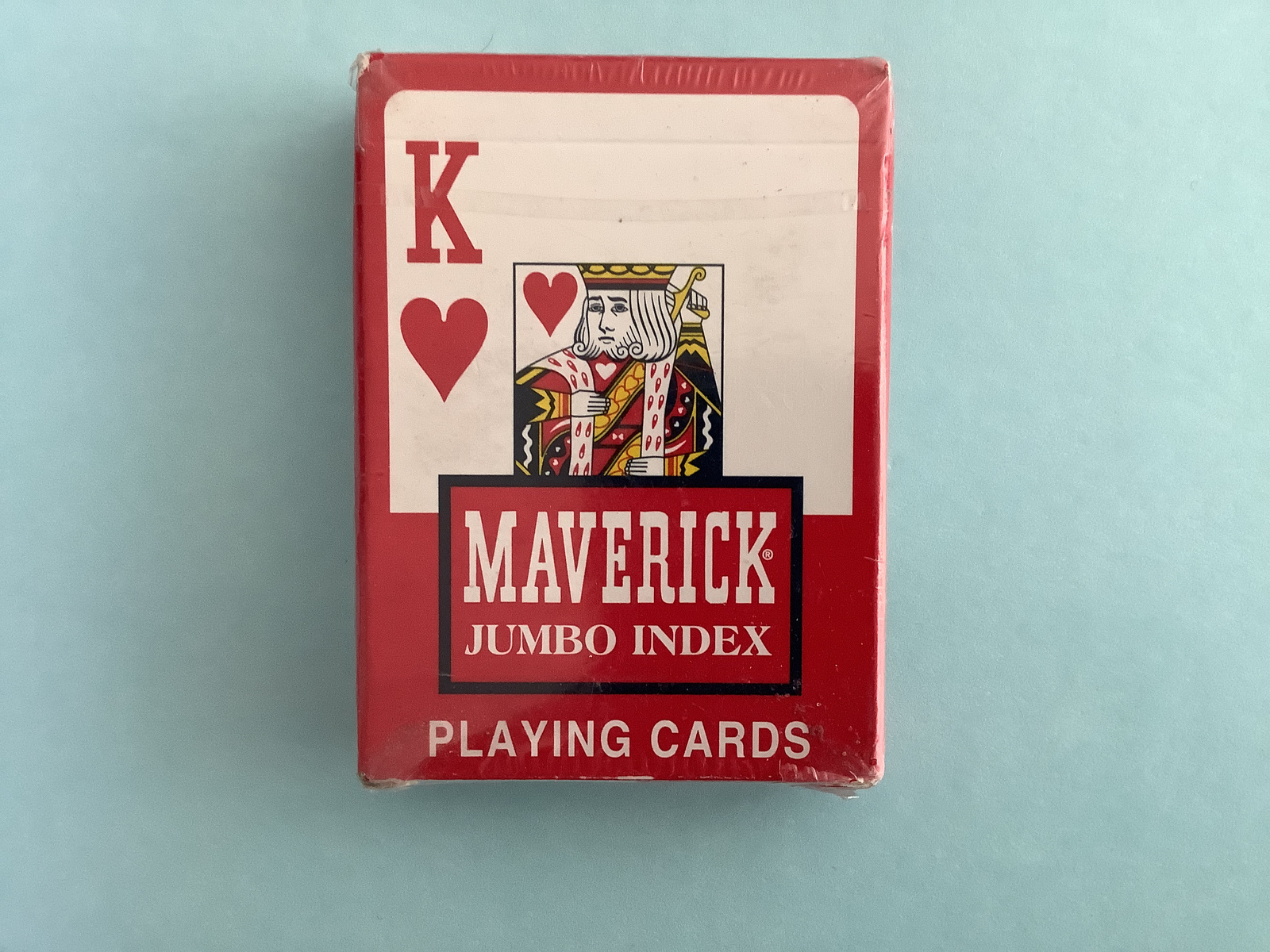 Maverick jumbo index Playing Cards. Playing Cards