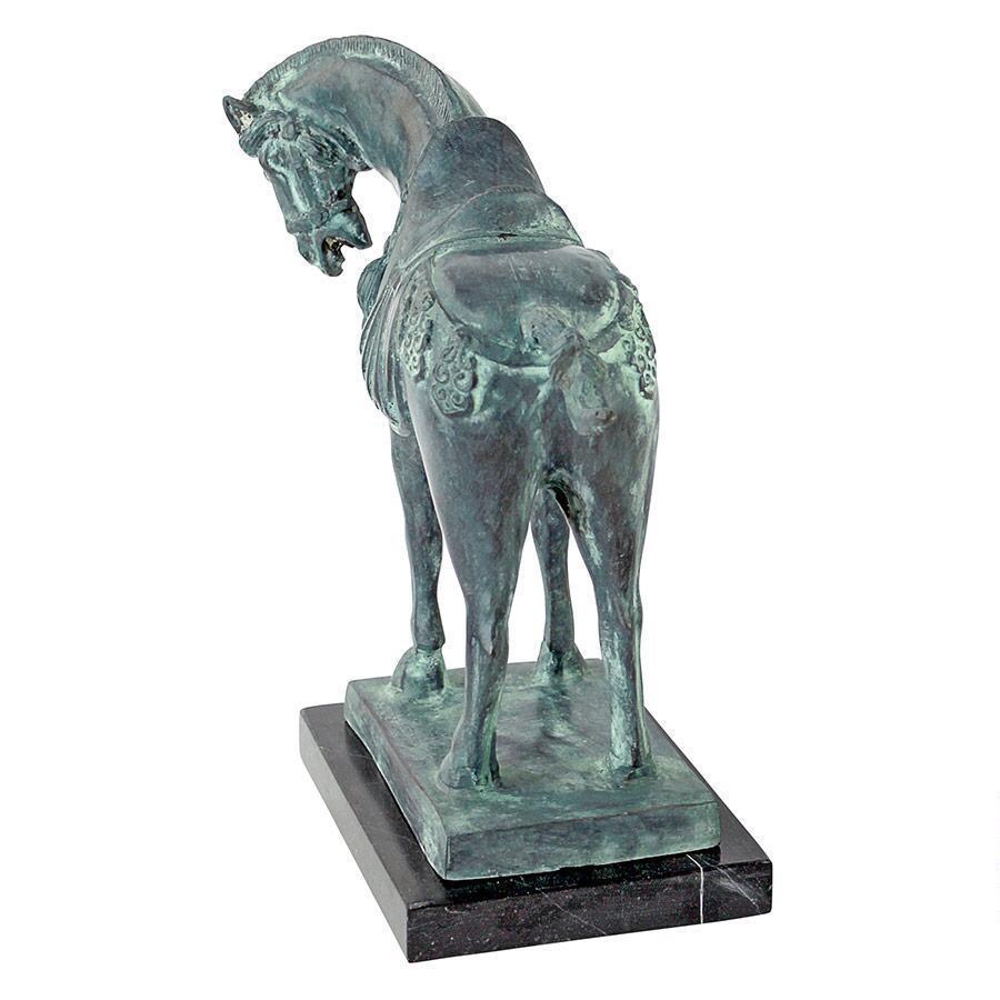 100 BRONZE Chinese Horse Tang Dynasty (618907) Sculpture Statue Replica Art Sculptures