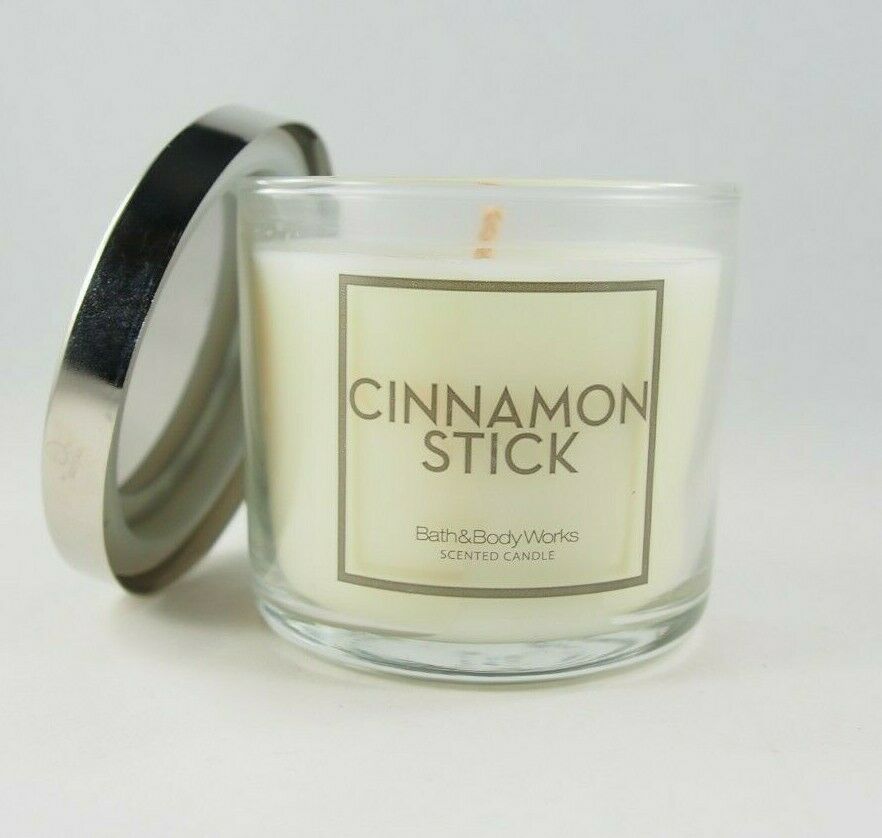(1) Bath & Body Works Cinnamon Stick Nutmeg Single Wick Scented Candle 4oz New