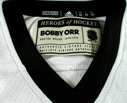 BOBBY ORR / AUTOGRAPHED ADIDAS 1975-76 BOSTON BRUINS THROWBACK JERSEY / GNR COA image 6