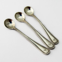 Martha Washington 3 Salt Spoons Sterling Silver Gorham 1907 - $51.05
