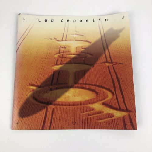 Led Zeppelin Light & Shade Photo Short Story Book 1990 Fan Collectible