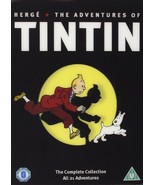 Hergé - The Adventures of Tintin The Complete Collection (5-DVD Set) - $23.45