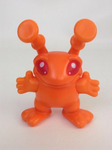 Neopets Buger King 2008 Orange Alien Figure pvc Burger King Kids Meal ...