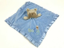 Carter's Child Of Mine Baby Puppy Dog Lovey Security Blanket f19962h Rattle Blue - $24.75