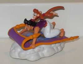 Disney Aladdin And Abu PVC Figure On Carpet and Cloud By Applause VHTF - $8.91