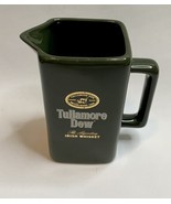 Tullamore Dew Irish Whiskey 4.5” Tall Dark Green Mini Pub Jug Pitcher - $23.38