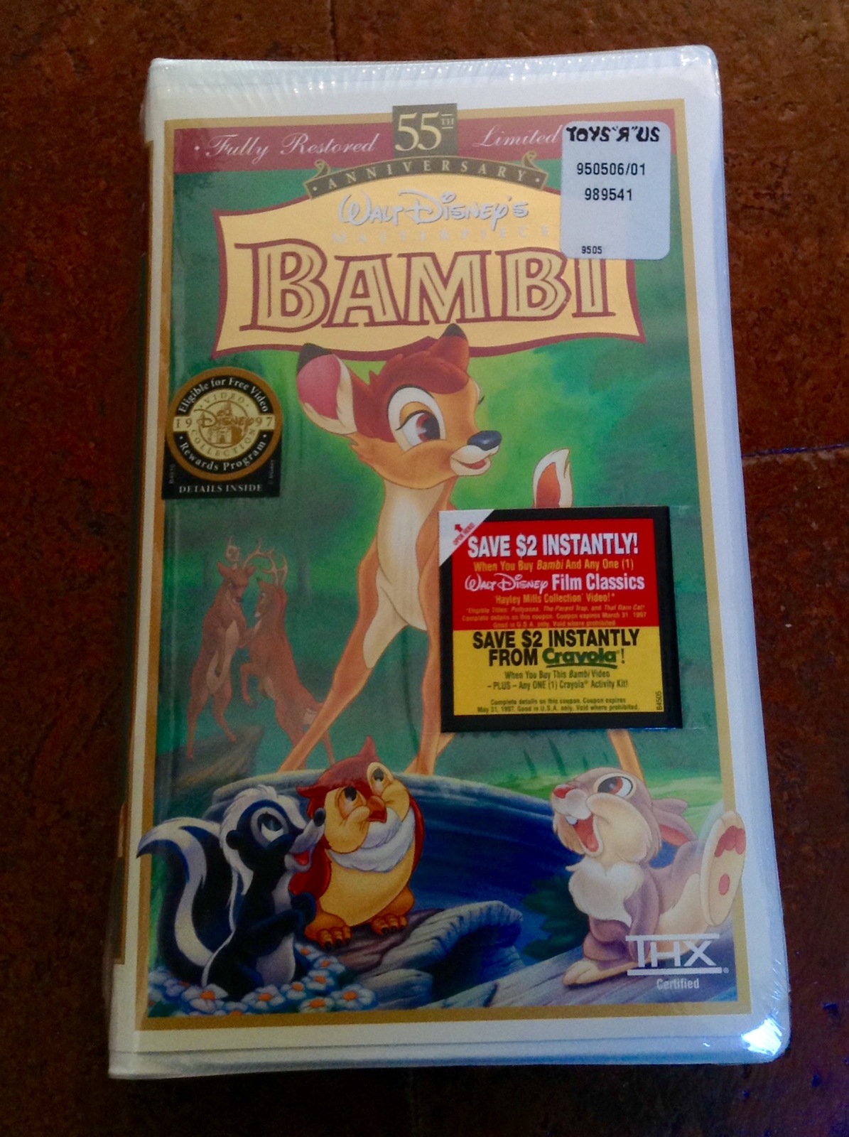 walt-disney-s-bambi-vhs-tape-55th-anniversary-limited-edition-video