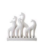 Menorah Zebra Design Ceramic - $61.35