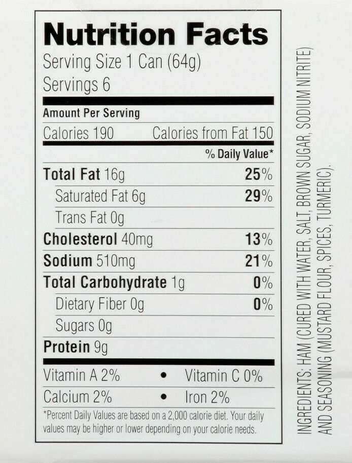 Underwood Deviled Ham Spread 2.25 oz ( Pack of 24 ) Tinned, Jarred