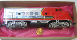 Bachmann HO Model RR Diesel Locomotive Santa Fe 307   Clicking Noises   BMR - $23.95